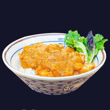 Curry poulet pané